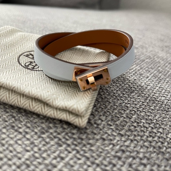 BNIB Hermes Mini Kelly Double Tour Bracelet - Picture 2 of 5